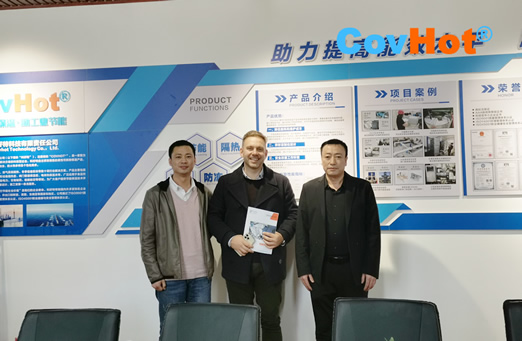 科好特公司迎接俄羅斯客戶參觀考察，洽談合作